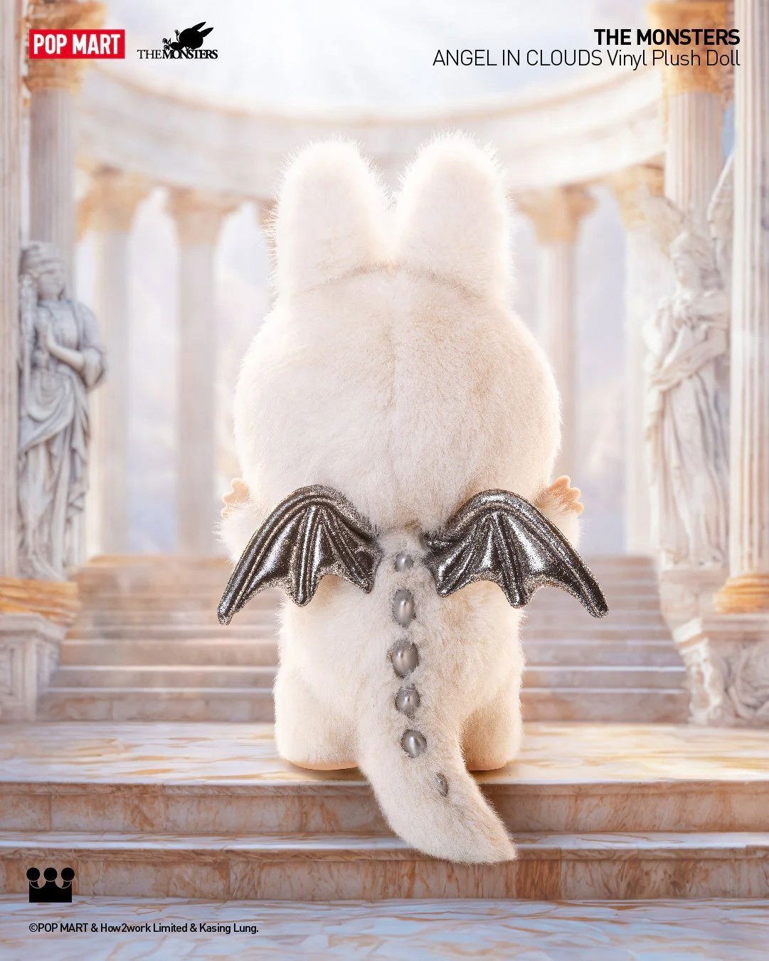 Labubu Zimomo Angel in Clouds (Pop Mart - The Monsters) - Image 2