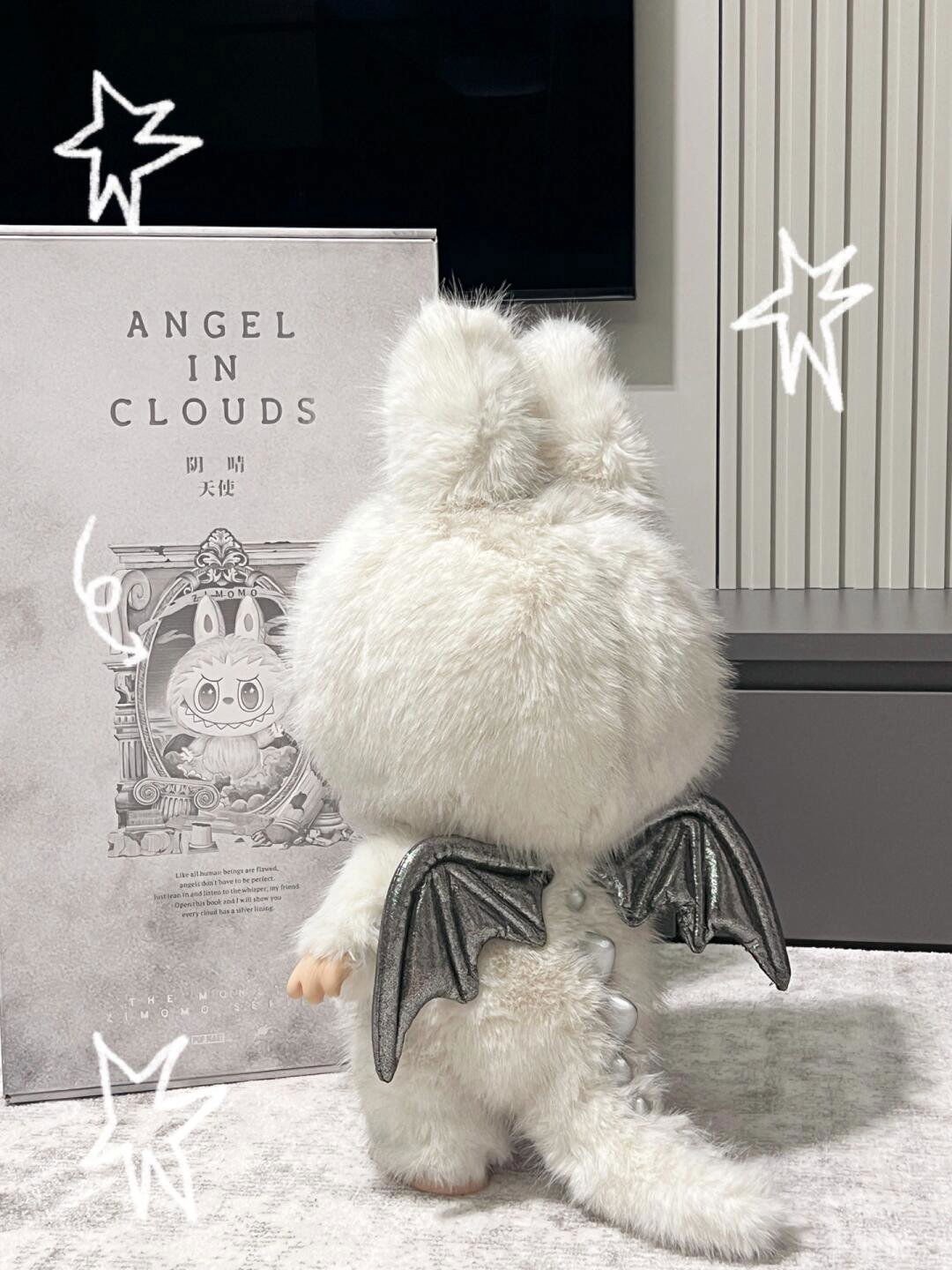 Labubu Zimomo Angel in Clouds (Pop Mart - The Monsters) - Image 7